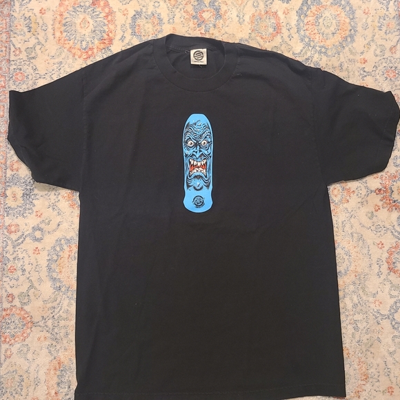 Retro 00s Santa Cruz Rob Roskopp Tee - Picture 1 of 4